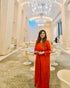 Orange Stallion Gown